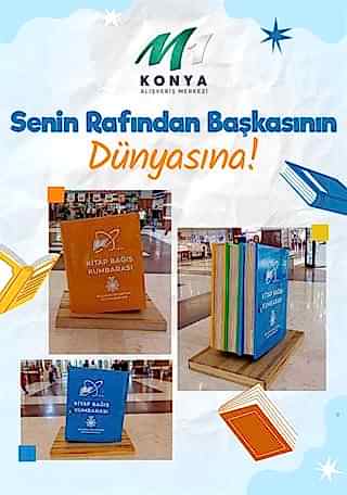 KİTAP BAĞIŞ KUMBARASI VAR KİTAP BAĞIŞ KUMBARASI VAR