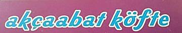 Akçaabat Köfte 